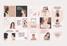 Ladystrategist 30 Girl Boss Instagram Engagement Posts Canva Templates Pack 02 instagram canva templates social media templates etsy free canva templates