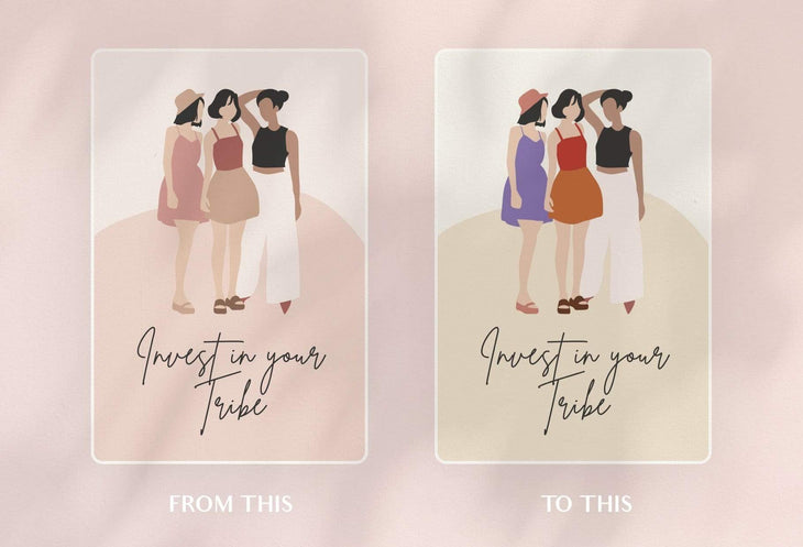Ladystrategist 30+ Girl Boss Pins - Editable Canva Templates Pack 02 instagram canva templates social media templates etsy free canva templates