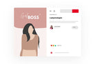 Ladystrategist 30+ Girl Boss Pins Quotes - Editable Canva Templates instagram canva templates social media templates etsy free canva templates