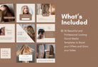 Ladystrategist 30 Hair Salon Instagram Post Canva Templates instagram canva templates social media templates etsy free canva templates