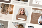 Ladystrategist 30 Hair Salon Instagram Post Canva Templates instagram canva templates social media templates etsy free canva templates