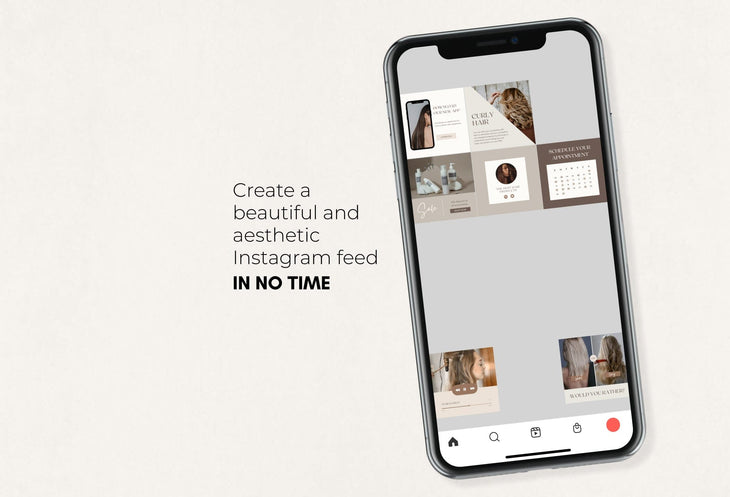 Ladystrategist 30 Hair Salon Instagram Post Canva Templates instagram canva templates social media templates etsy free canva templates