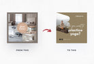 Ladystrategist 30 Interior Designer Instagram Post Canva Templates V2 instagram canva templates social media templates etsy free canva templates