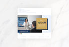 Ladystrategist 30 LinkedIn Posts Canva Templates Bundle instagram canva templates social media templates etsy free canva templates