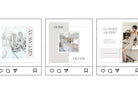 Ladystrategist 30 Luxurious Lifestyle Instagram Post Canva Templates V2 instagram canva templates social media templates etsy free canva templates
