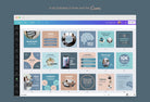 Ladystrategist 30 Mental Health Instagram Post Canva Templates V2 instagram canva templates social media templates etsy free canva templates