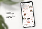 Ladystrategist 30 Mindset Instagram Post Canva Templates instagram canva templates social media templates etsy free canva templates