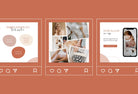 Ladystrategist 30 Mindset Instagram Post Canva Templates instagram canva templates social media templates etsy free canva templates