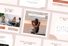 Ladystrategist 30 Mindset Instagram Post Canva Templates instagram canva templates social media templates etsy free canva templates
