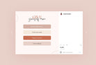 Ladystrategist 30 Mindset Instagram Post Canva Templates instagram canva templates social media templates etsy free canva templates