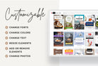 Ladystrategist 30 Modern Pinterest Canva Template Bundle instagram canva templates social media templates etsy free canva templates