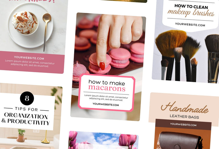 Ladystrategist 30 Modern Pinterest Canva Template Bundle instagram canva templates social media templates etsy free canva templates
