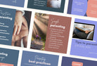 Ladystrategist 30 Parenting Instagram Post Canva Templates instagram canva templates social media templates etsy free canva templates