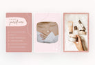 Ladystrategist 30+ Pinterest Engagement Pins - Editable Canva Templates Rose Gold instagram canva templates social media templates etsy free canva templates