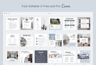 Ladystrategist 30 Real Estate Checklists - Instagram Post Canva Templates instagram canva templates social media templates etsy free canva templates