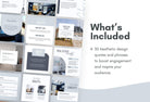 Ladystrategist 30 Real Estate Glossary and Concepts - Instagram Post Canva Templates instagram canva templates social media templates etsy free canva templates