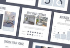 Ladystrategist 30 Real Estate Infographics - Instagram Post Canva Templates instagram canva templates social media templates etsy free canva templates