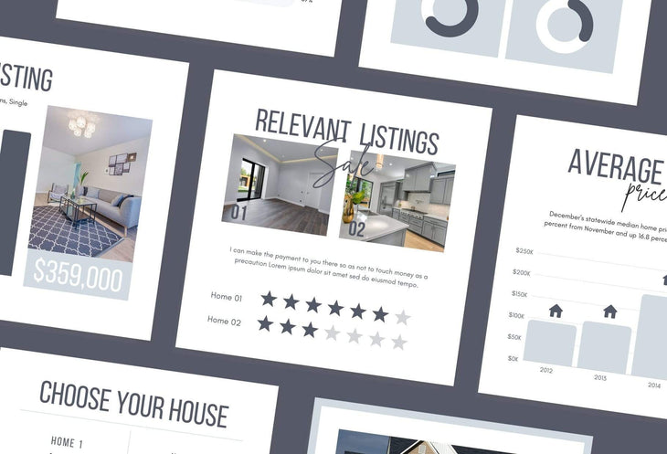 Ladystrategist 30 Real Estate Infographics - Instagram Post Canva Templates instagram canva templates social media templates etsy free canva templates