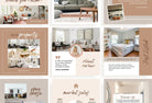 Ladystrategist 30 Real Estate Infographics Instagram Post Canva Templates V2 instagram canva templates social media templates etsy free canva templates