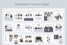 Ladystrategist 30 Real Estate Meet the Team - Instagram Post Canva Templates instagram canva templates social media templates etsy free canva templates