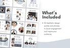 Ladystrategist 30 Real Estate Meet the Team - Instagram Post Canva Templates instagram canva templates social media templates etsy free canva templates