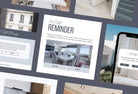 Ladystrategist 30 Real Estate Reminders and Notifications - Instagram Post Canva Templates instagram canva templates social media templates etsy free canva templates