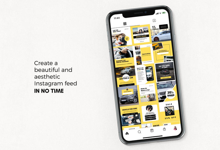 Ladystrategist 30 Rentals Instagram Post Canva Templates instagram canva templates social media templates etsy free canva templates