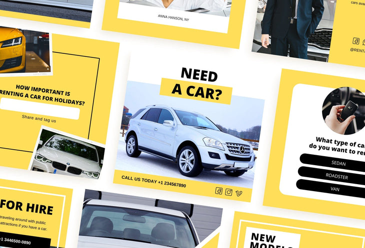 Ladystrategist 30 Rentals Instagram Post Canva Templates instagram canva templates social media templates etsy free canva templates