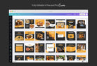 Ladystrategist 30 Restaurant Instagram Post Canva Templates instagram canva templates social media templates etsy free canva templates