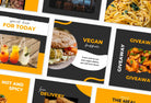 Ladystrategist 30 Restaurant Instagram Post Canva Templates instagram canva templates social media templates etsy free canva templates