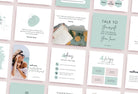 Ladystrategist 30 Self Care Instagram Post Canva Templates instagram canva templates social media templates etsy free canva templates