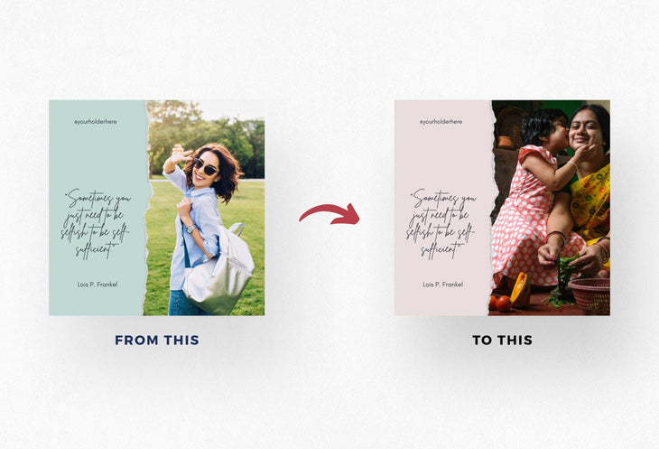 Ladystrategist 30 Self Care Instagram Post Canva Templates instagram canva templates social media templates etsy free canva templates