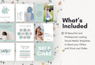 Ladystrategist 30 Self Care Instagram Post Canva Templates instagram canva templates social media templates etsy free canva templates