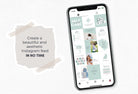 Ladystrategist 30 Self Care Instagram Post Canva Templates instagram canva templates social media templates etsy free canva templates