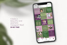 Ladystrategist 30 Self Care Instagram Post Canva Templates V2 instagram canva templates social media templates etsy free canva templates