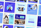 Ladystrategist 30 SEO Instagram Post Canva Templates instagram canva templates social media templates etsy free canva templates