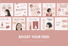 Ladystrategist 30 Skincare THIS OR THAT / Would you rather - Instagram Post Canva Templates instagram canva templates social media templates etsy free canva templates