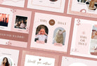 Ladystrategist 30 This or That Would you rather  Rose Gold Instagram Engagement Booster Post Canva Templates instagram canva templates social media templates etsy free canva templates