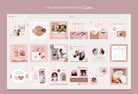 Ladystrategist 30 This or That Would you rather  Rose Gold Instagram Engagement Booster Post Canva Templates instagram canva templates social media templates etsy free canva templates