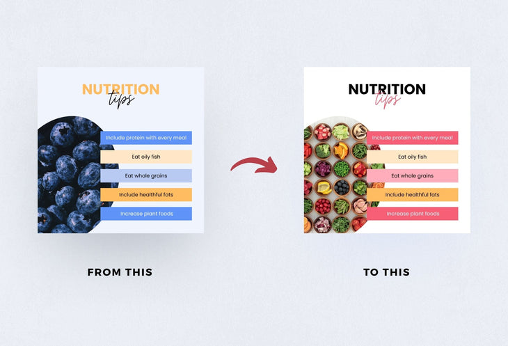 Ladystrategist 30 Weight Loss Instagram Post Canva Templates V2 instagram canva templates social media templates etsy free canva templates