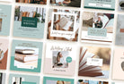 Ladystrategist 30 Writers Instagram Engagement Posts V2 instagram canva templates social media templates etsy free canva templates