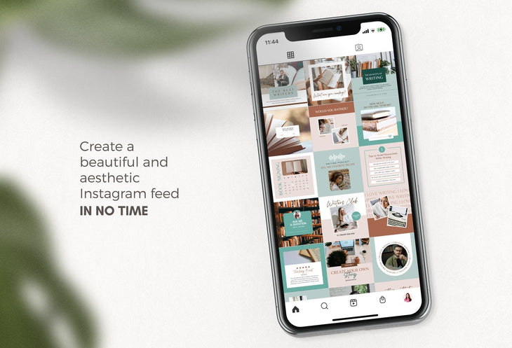 Ladystrategist 30 Writers Instagram Engagement Posts V2 instagram canva templates social media templates etsy free canva templates