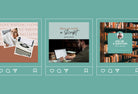 Ladystrategist 30 Writers Instagram Engagement Posts V2 instagram canva templates social media templates etsy free canva templates