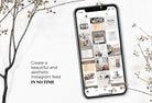 Ladystrategist 30 Coach Instagram Post Canva Templates instagram canva templates social media templates etsy free canva templates
