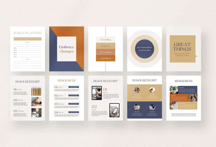 Ladystrategist 7-Day Challenge Lead Magnet Template instagram canva templates social media templates etsy free canva templates