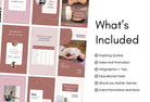 Ladystrategist 97 Done-for-You Yoga Instagram Stories Canva Templates Rose instagram canva templates social media templates etsy free canva templates