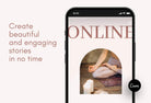 Ladystrategist 97 Done-for-You Yoga Instagram Stories Canva Templates Rose instagram canva templates social media templates etsy free canva templates