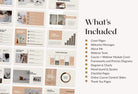Ladystrategist 99 Page Coach Course Creator & Webinar Deck - Fully Editable Canva Template instagram canva templates social media templates etsy free canva templates