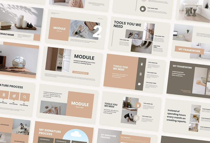 Ladystrategist 99 Page Coach Course Creator & Webinar Deck - Fully Editable Canva Template instagram canva templates social media templates etsy free canva templates