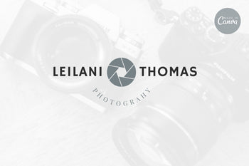 Ladystrategist Shop DIY Leilani Photography Brand Logo Canva Template instagram canva templates social media templates etsy free canva templates